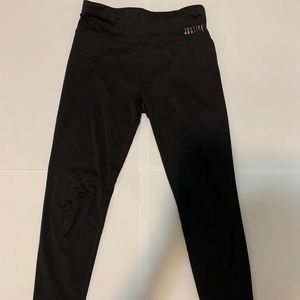 JUSTICE BLACK LEGGINGS